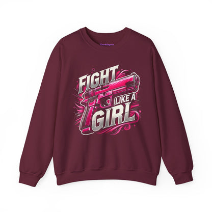 Fight Like a Girl Y2K Sweatshirt