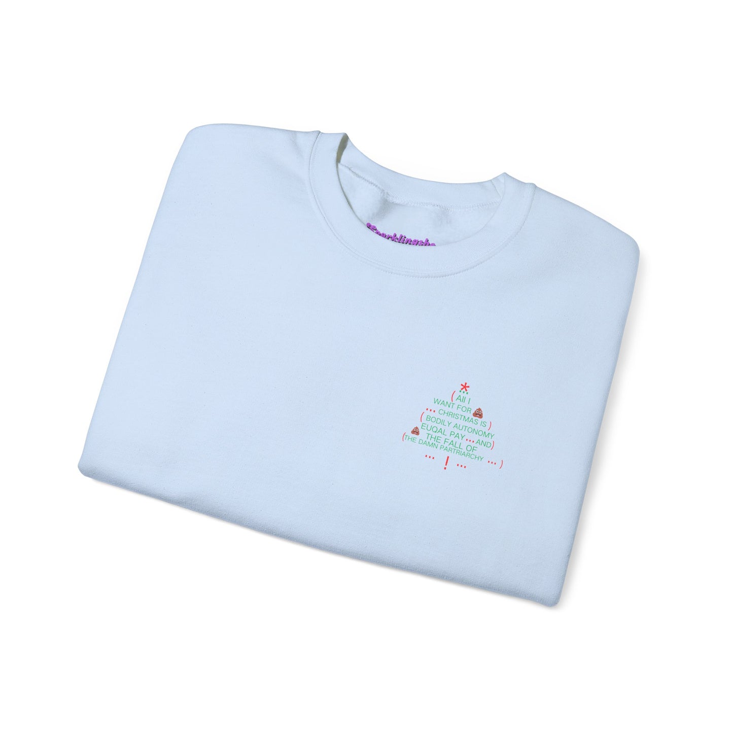 Christmas Tree Heavy Blend™ Crewneck Sweatshirt