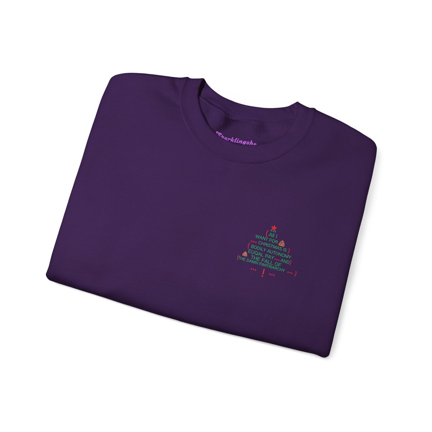 Christmas Tree Heavy Blend™ Crewneck Sweatshirt