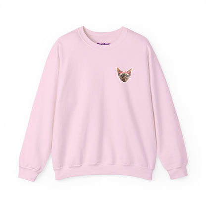 Cutie Kitten With BowTie Sweatshirt