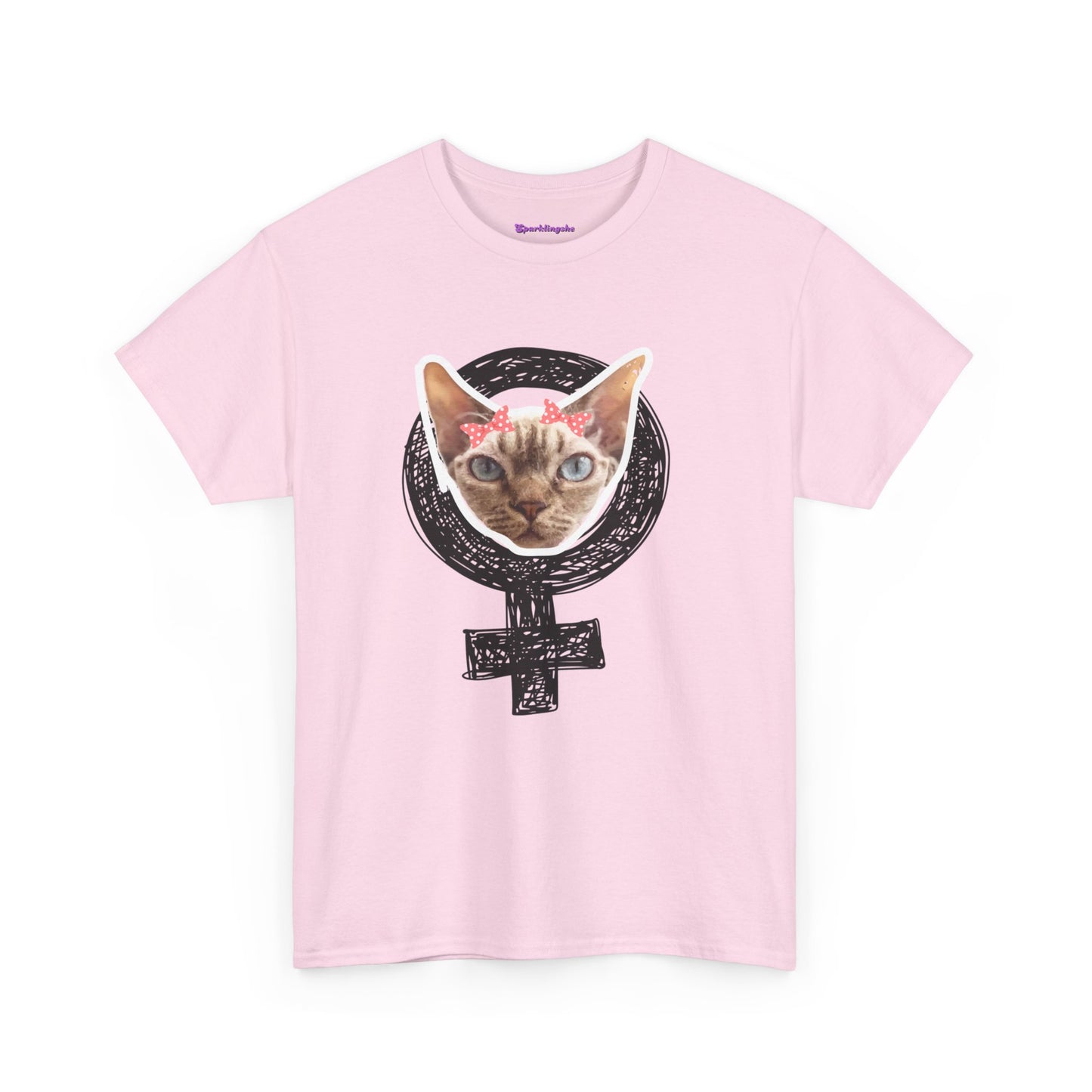 Feminist Kitty Heavy Cotton Tee