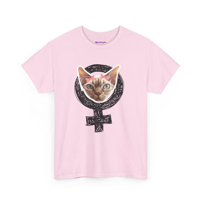 Feminist Kitty Heavy Cotton Tee