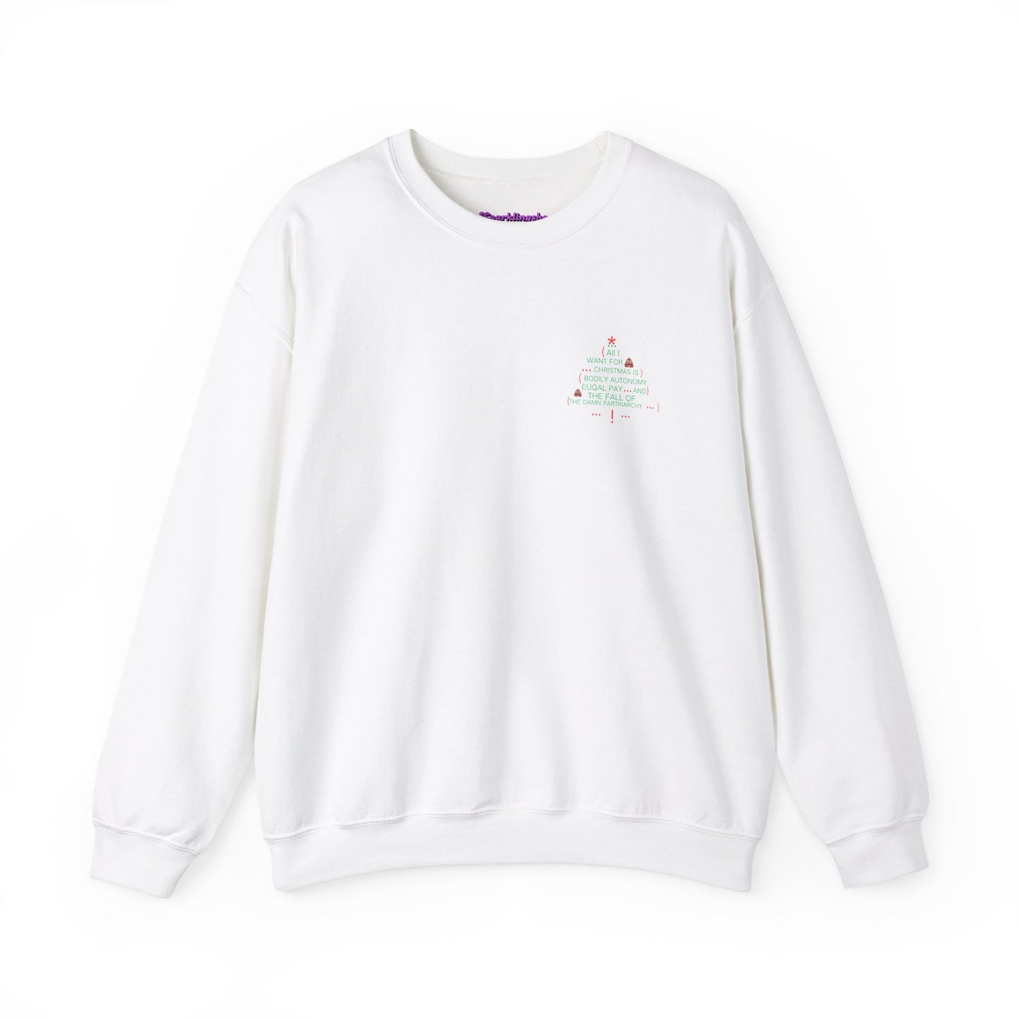 Christmas Tree Heavy Blend™ Crewneck Sweatshirt