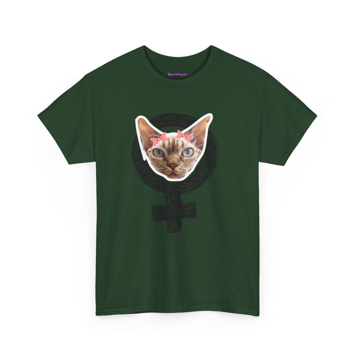 Feminist Kitty Heavy Cotton Tee