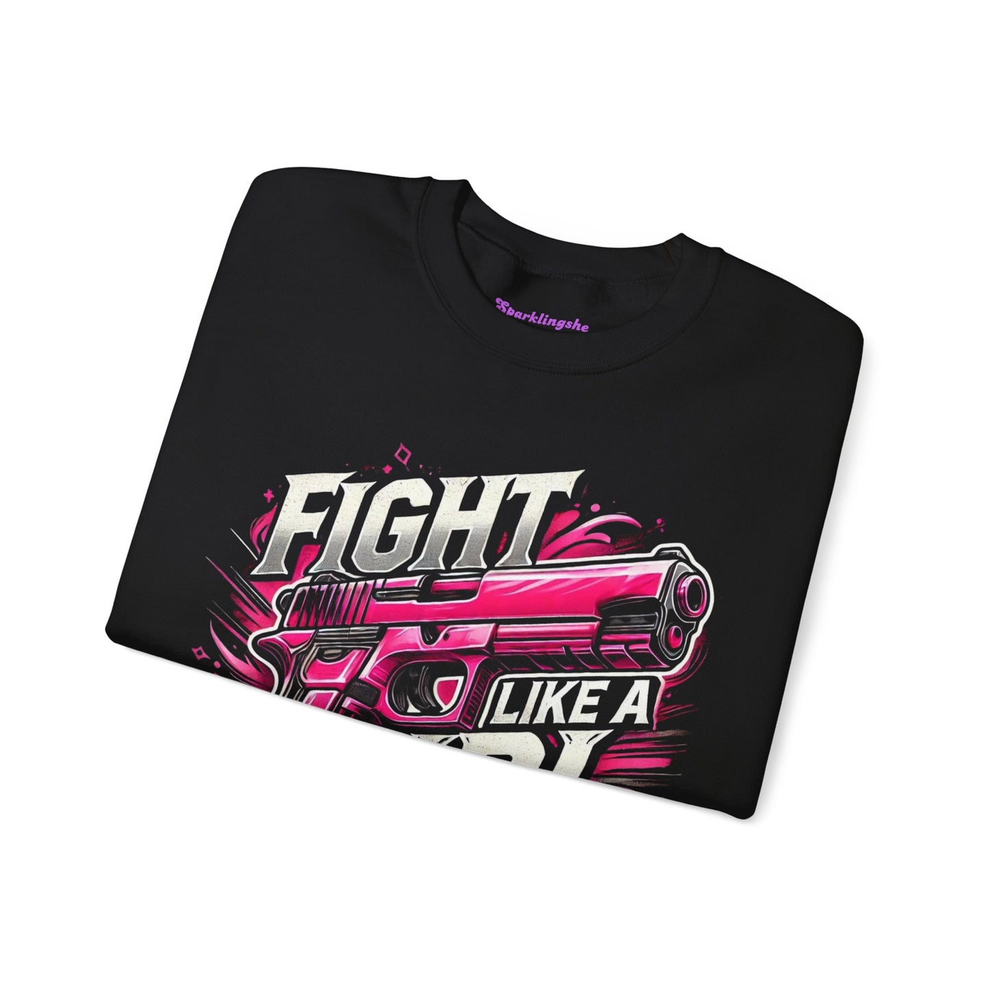 Fight Like a Girl Y2K Sweatshirt