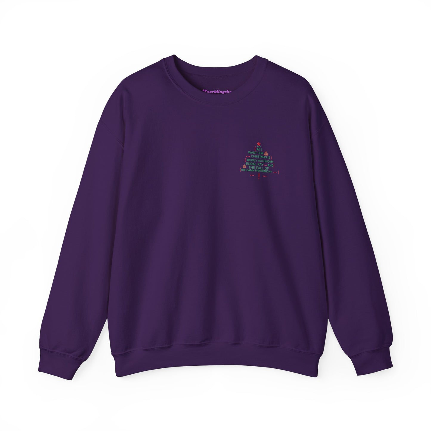 Christmas Tree Heavy Blend™ Crewneck Sweatshirt