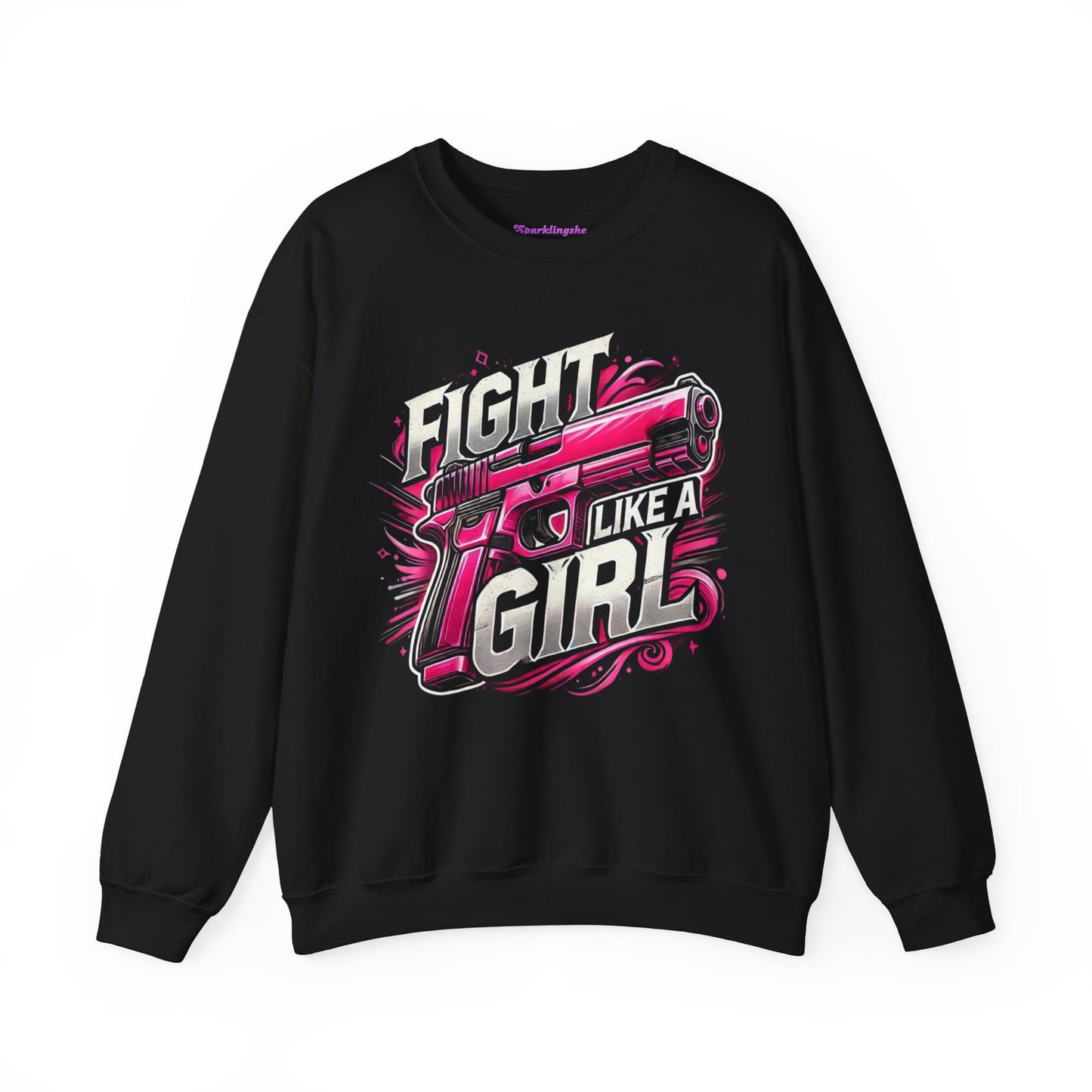 Fight Like a Girl Y2K Sweatshirt